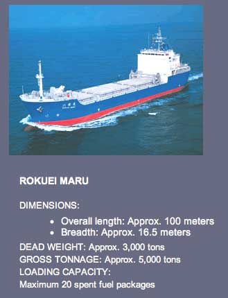 japan's nuclear ship transportation