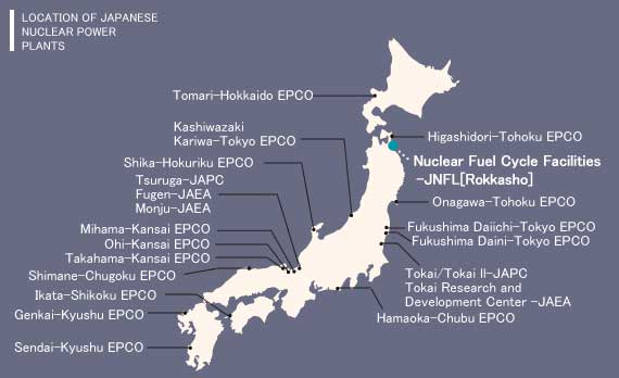 japan's nuclear reactors